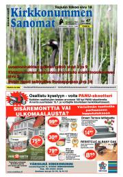 Kirkkonummen sanomat