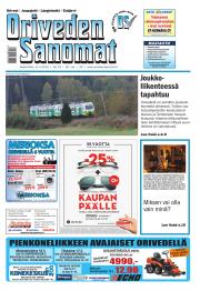 Oriveden Sanomat 11.05.2016