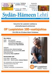 Sydän-Hämeen Lehti 01.06.2016