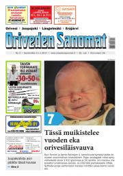Oriveden Sanomat 11.01.2017