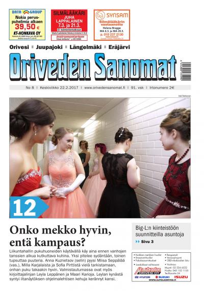 Career Shrug shoulders shampoo Oriveden Sanomat 22.02.2017 - Lehtiluukku.fi