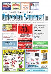 Oriveden Sanomat 9.8.2017