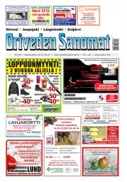 Oriveden Sanomat 13.12.2017