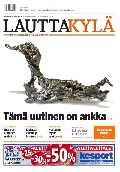 Lauttakyla 28 12 2017 Lehtiluukku Fi