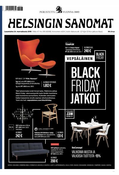 Helsingin Sanomat 24.11.2018 Lehtiluukku.fi Helsingin Sanomat 24.11.2018 Lehtiluukku.fi
