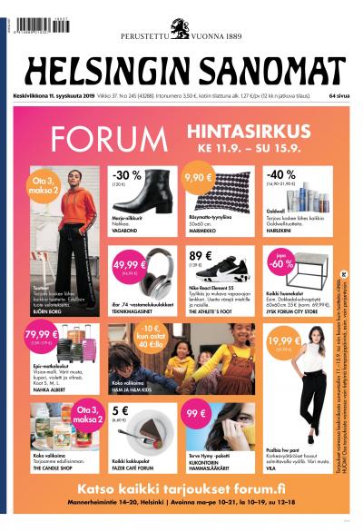 Helsingin Sanomat 11.9.2019 Lehtiluukku.fi zarah-tuoli sotka mikkola
