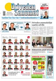 Oriveden Sanomat 23.10.2012