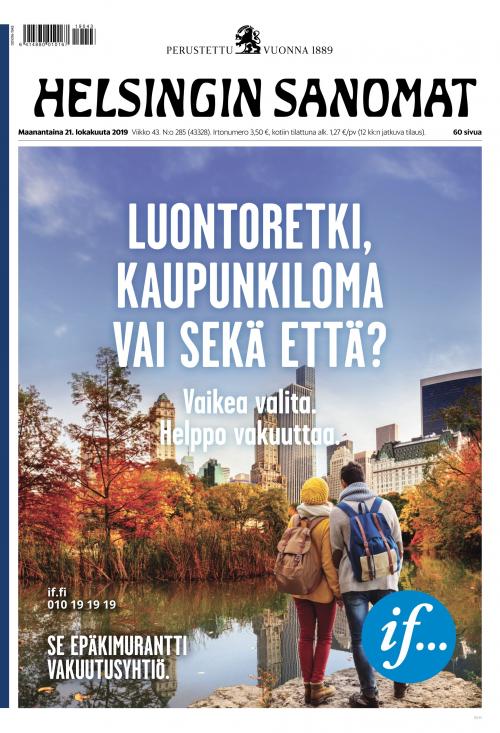 Helsingin Sanomat 21.10.2019 Lehtiluukku.fi Osta naisten Talvitakit koko 9XL Verkossa | FASHIOLA.fi