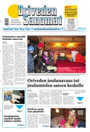 Oriveden Sanomat 27.11.2012
