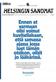 Helsingin Sanomat Lue uusin numero netissä! Lehtiluukku.fi Helsingin Sanomat 8.10.2017 Lehtiluukku.fi