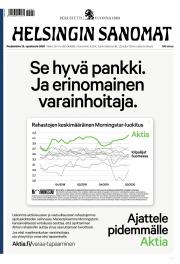 Helsingin Sanomat Lue uusin numero netissä! Lehtiluukku.fi Helsingin Sanomat 8.10.2017 Lehtiluukku.fi