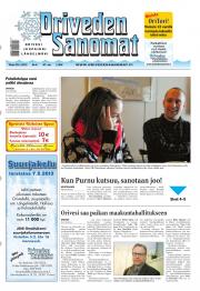 Oriveden Sanomat 29.01.2013