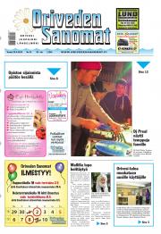 Oriveden Sanomat 25.04.2013