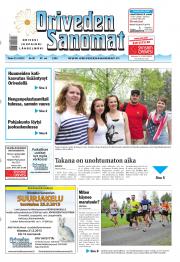 Oriveden Sanomat 21.05.2013