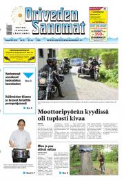 Oriveden Sanomat 30.05.2013
