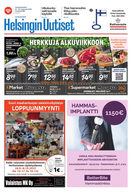 Helsingin Uutiset Keskinen