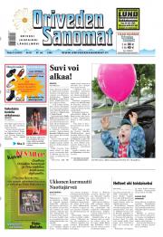 Oriveden Sanomat 11.06.2013