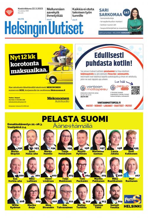 Helsingin Uutiset Itä