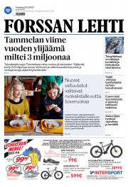 Forssan Lehti - Lue uusin numero netissä! 