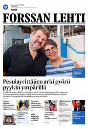 Forssan Lehti - Lue uusin numero netissä! 