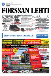 Forssan Lehti - Lue uusin numero netissä! 