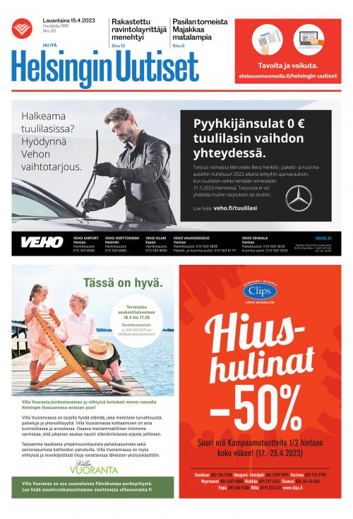 ePress - Sanomalehdet - Helsingin Uutiset (Itä)
