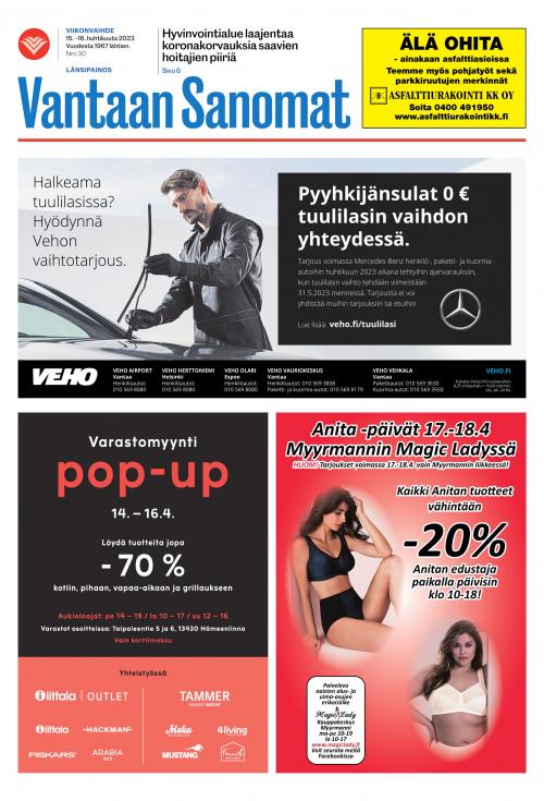 ePress - Sanomalehdet - Vantaan Sanomat (Länsi)