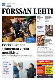 Forssan Lehti - Lue uusin numero netissä! 