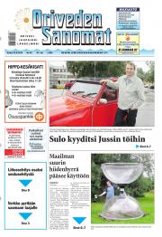 Oriveden Sanomat 22.08.2013