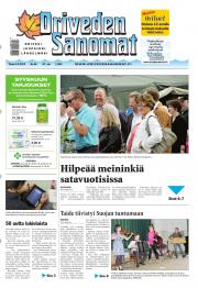 Oriveden Sanomat 03.09.2013