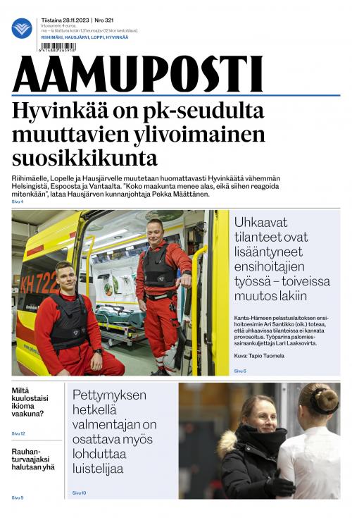 Aamuposti Riihimäki (Tilaajan)