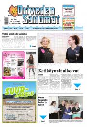 Oriveden Sanomat 12.09.2013