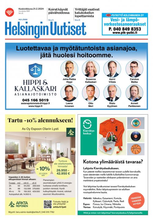 Helsingin Uutiset Länsi