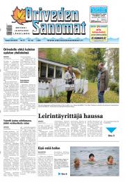 Oriveden Sanomat 26.09.2013