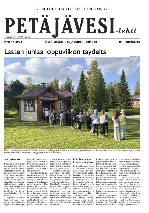 Petäjävesi-lehti