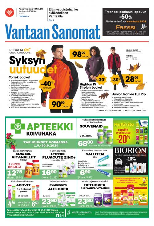 Vantaan Sanomat (itä)