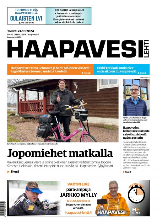 Haapavesi-lehti