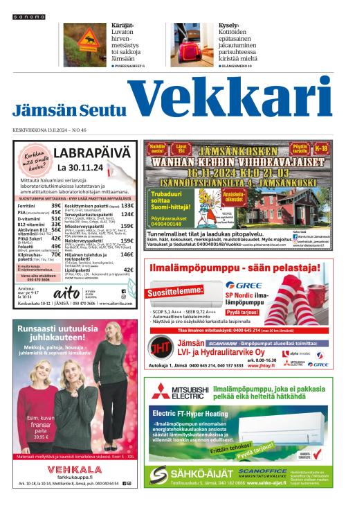 Jämsän Seutu ja Vekkari