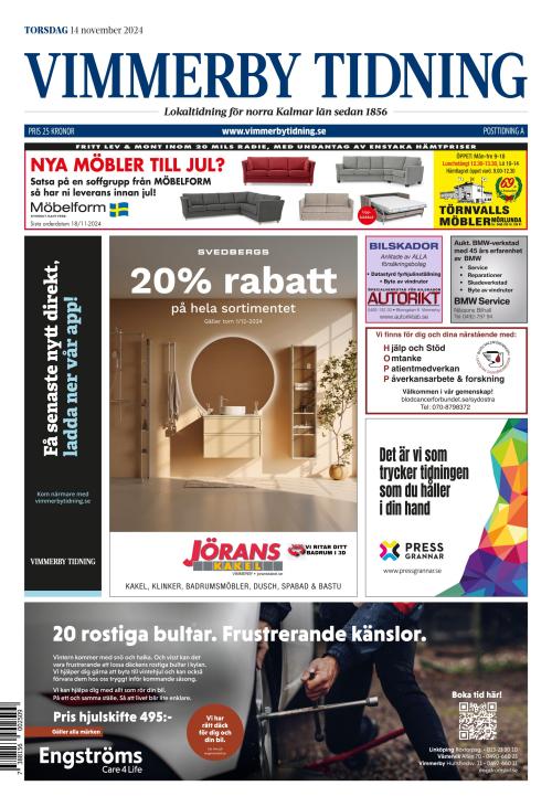 Vimmerby Tidning / Kinda-Posten