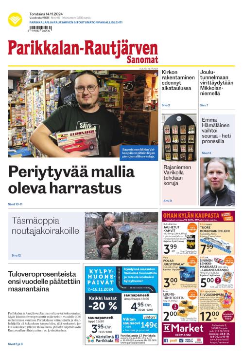 Parikkalan-Rautjärven Sanomat