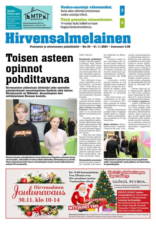 Hirvensalmelainen