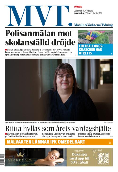 Motala Vadstena Tidning