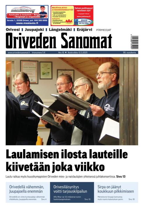 Oriveden Sanomat