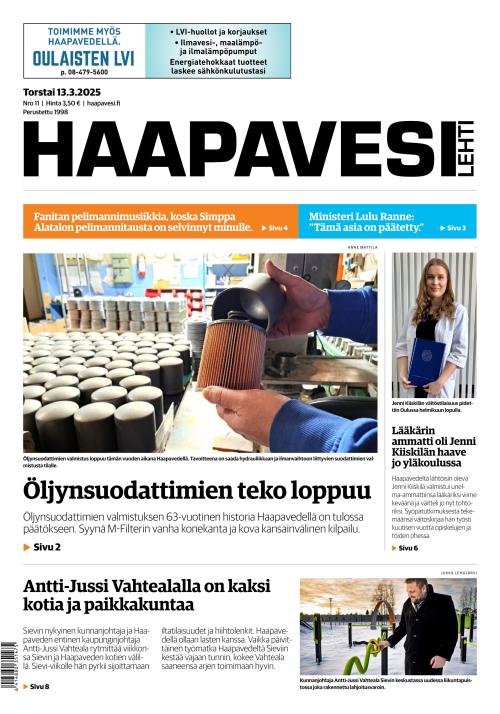 Haapavesi-lehti