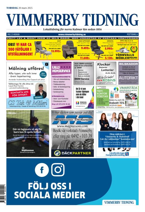 Vimmerby Tidning / Kinda-Posten