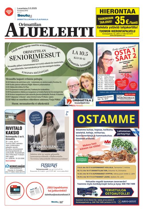 Orimattilan aluelehti