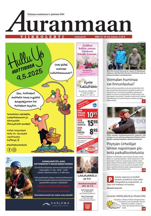 Auranmaan Viikkolehti