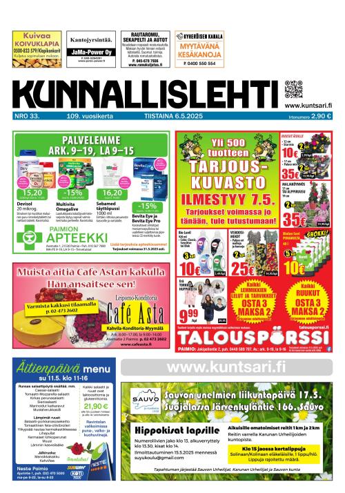 Kunnallislehti Paimio-Sauvo-Kaarina