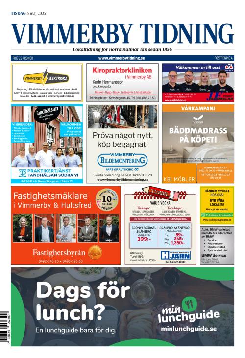 Vimmerby Tidning / Kinda-Posten