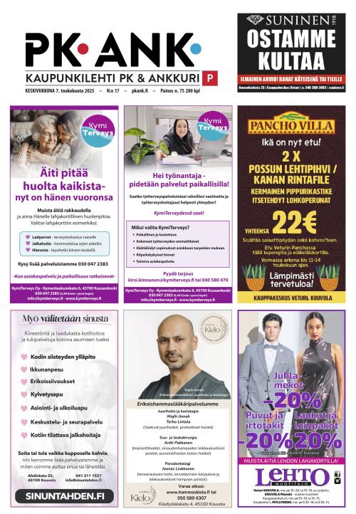 Kaupunkilehti PK & Ankkuri (pohjoinen)